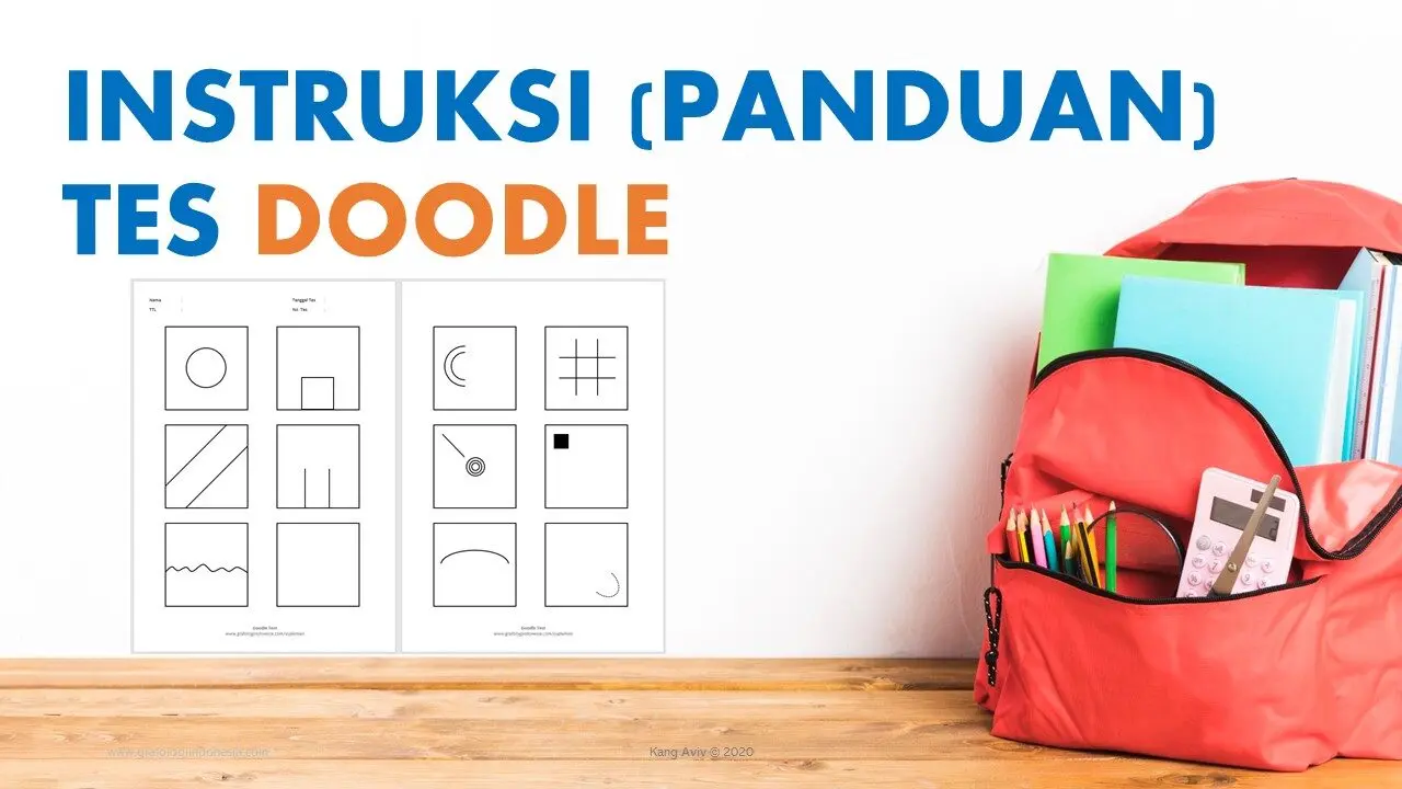 Instruksi (panduan) test doodle