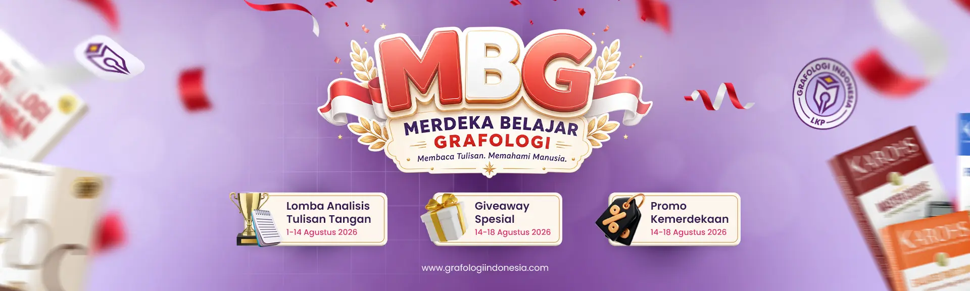 260731 - Banner Campaign MBG Grafologi Indonesia