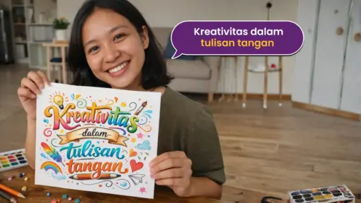 Kretivitas dalam Tulisan Tangan