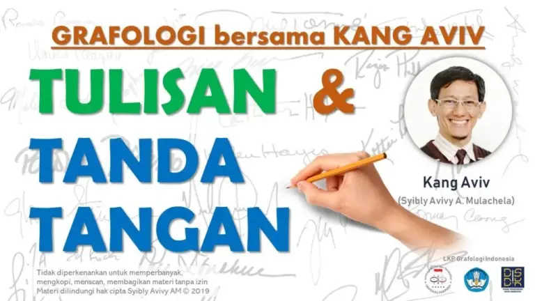 Materi 01 TULISAN VS TANDA TANGAN 1